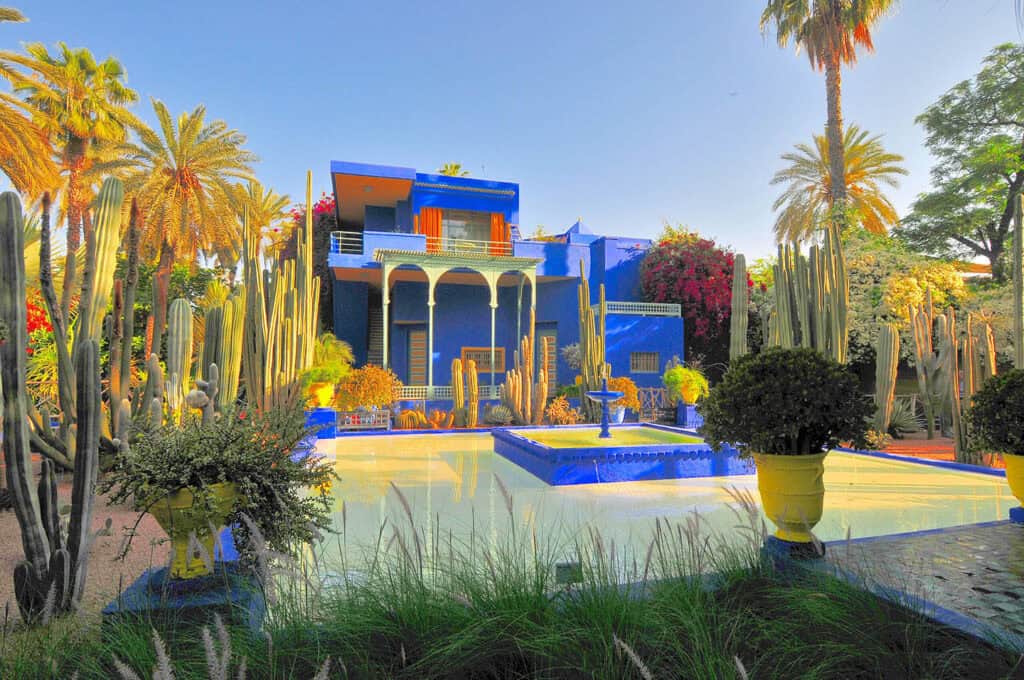 Majorelle Garden in Marrakech, Morocco