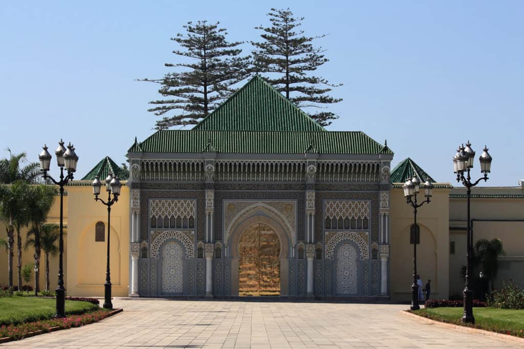 Royal Palace in Rabat, Morocco