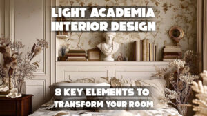 Light Academia-inspired interior