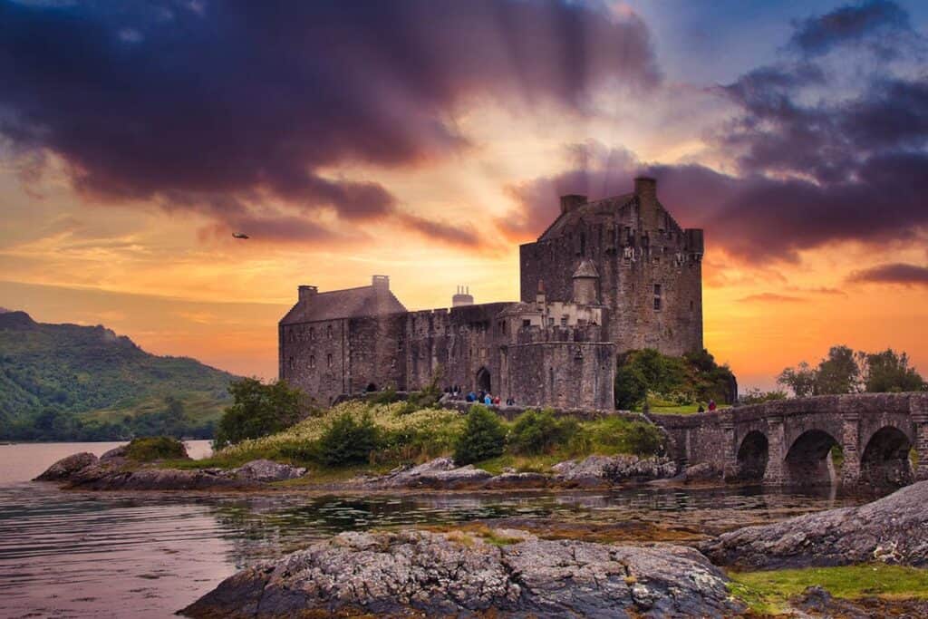 Eilean Donan Castle Scottish Highlands landmark