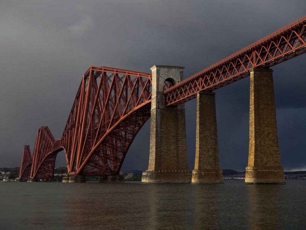 Forth Bridge historic railway bridge Scotland