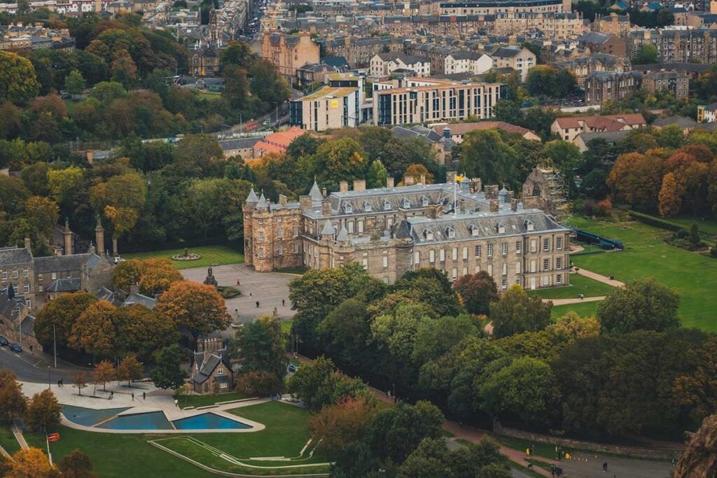 Holyrood Palace royal residence Scotland