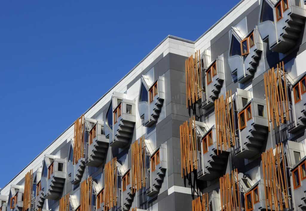 Scottish Parliament Building iconic structure