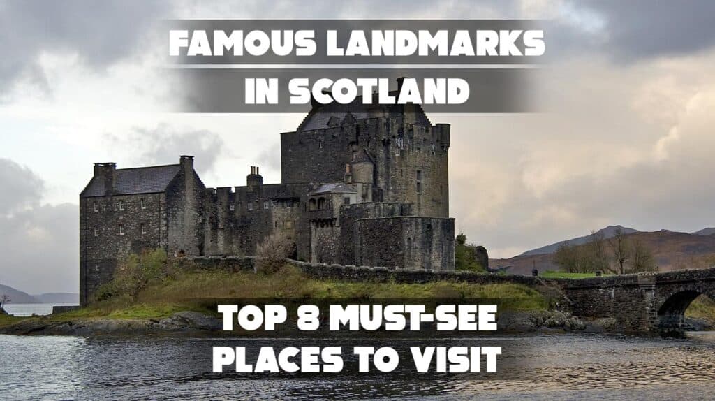 Eilean Donan Castle scenic landmark Scotland