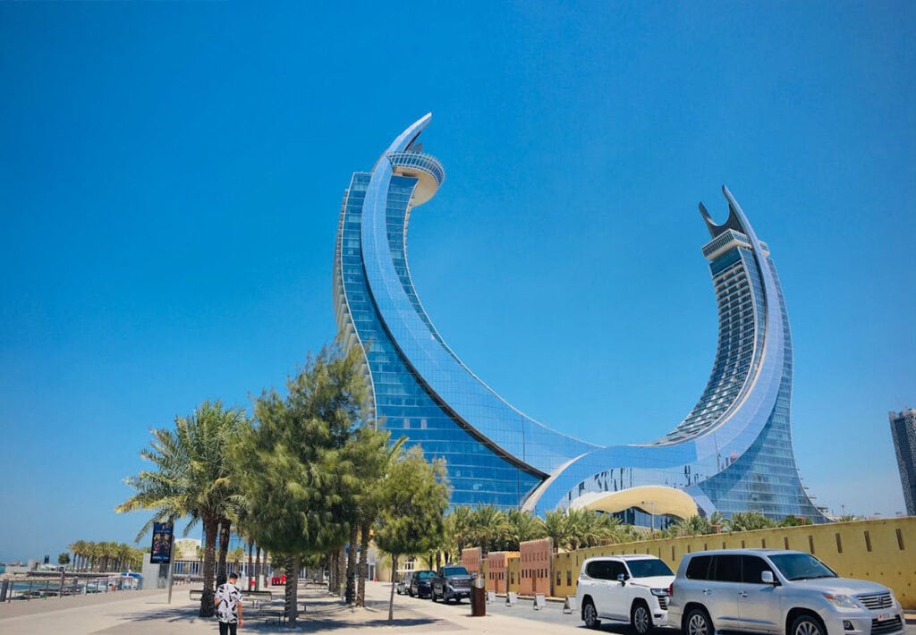 Katara Towers Qatar landmark