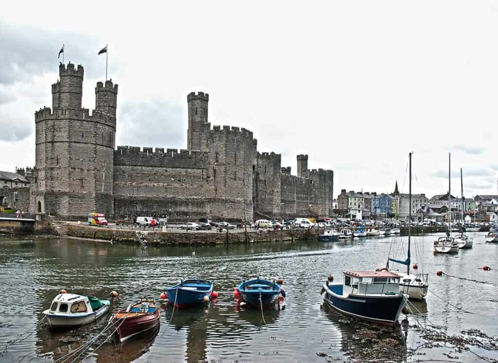 Caernarfon Castle Wales landmark