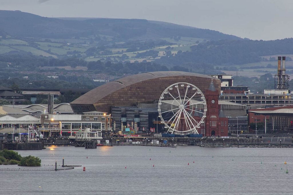Cardiff Bay urban waterfront