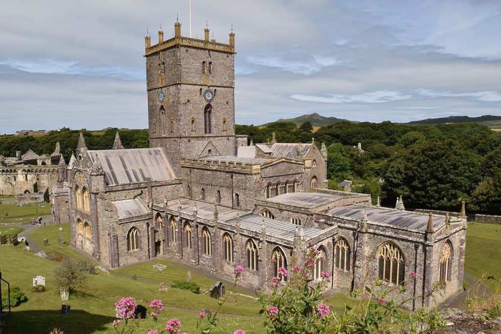 St Davids Cathedral in Wales