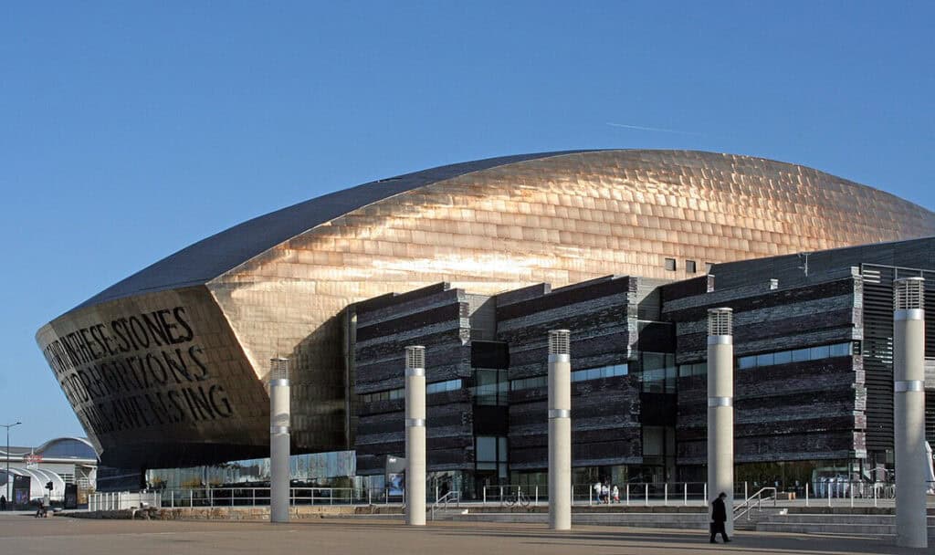 Wales Millennium Centre modern landmark