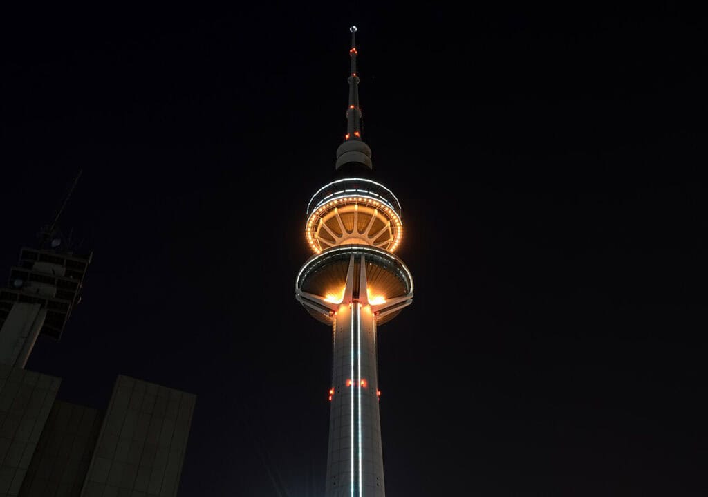 Liberation Tower in Kuwait City