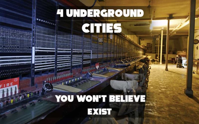 4 underground cities
