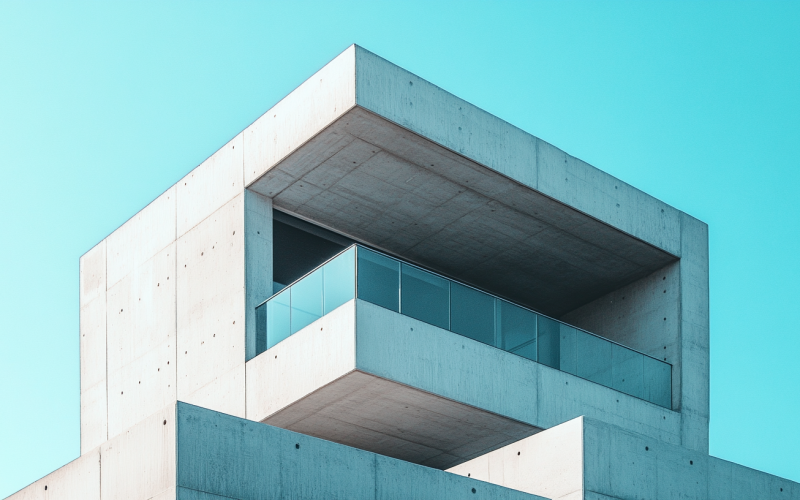 Modern cubic home