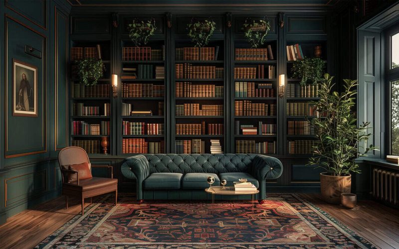 ark academia living room