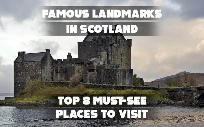 Eilean Donan Castle scenic landmark Scotland