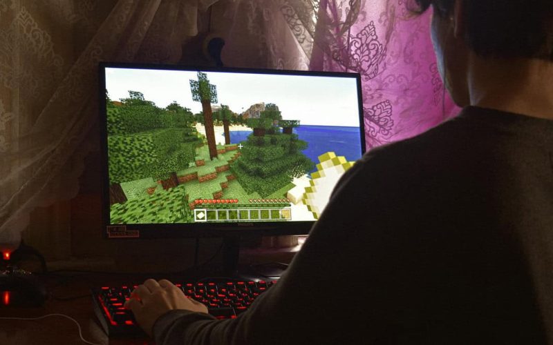Interior design styles in a Minecraft build