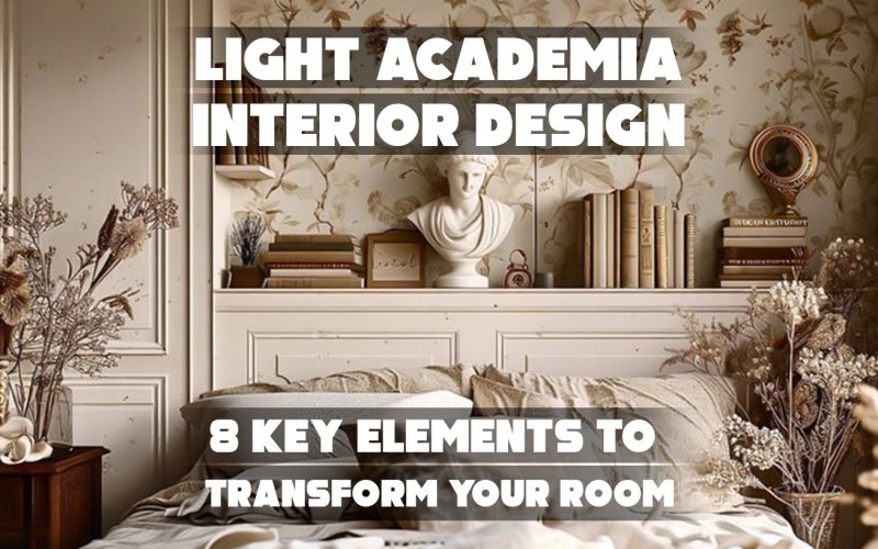 Light Academia-inspired interior