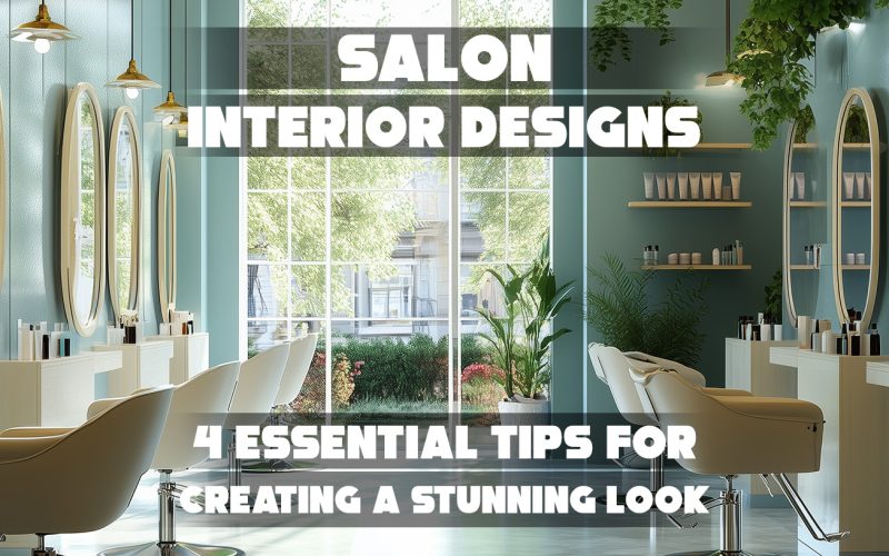 Cozy salon with warm lighting