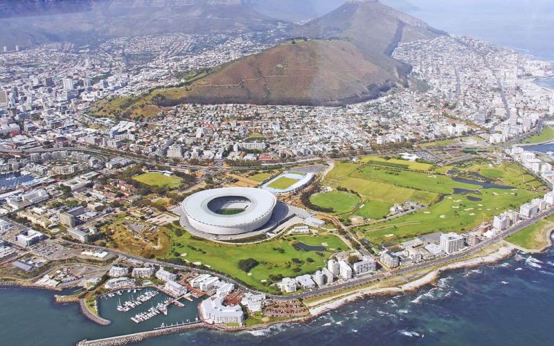 Scenic Cape Town from above