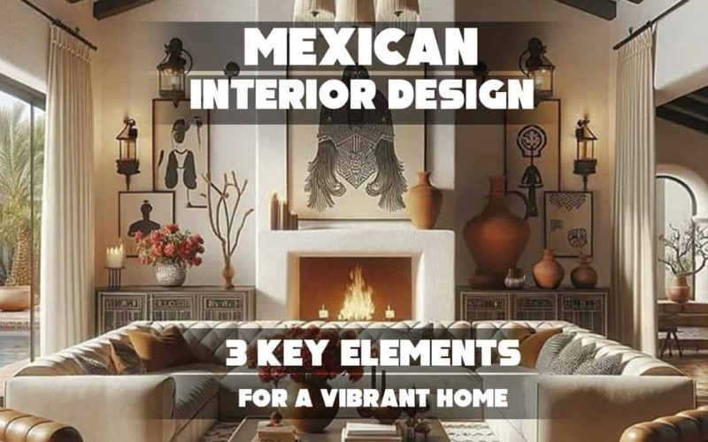 Mexican Interior Design: 3 Key Elements for a Vibrant Home
